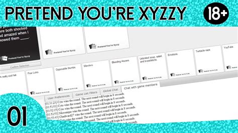 pretend you're xyzzy unblocked|pretend you're xyzzy cards against humanity.